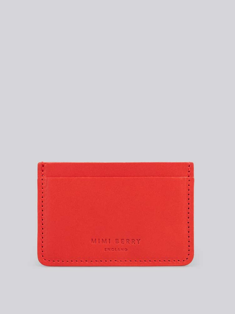Cardinal Red Leather Wallet