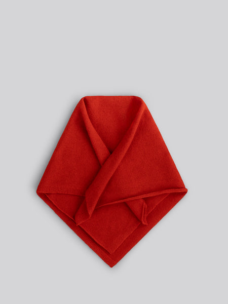 Cashmere Scarf - Chilli Red