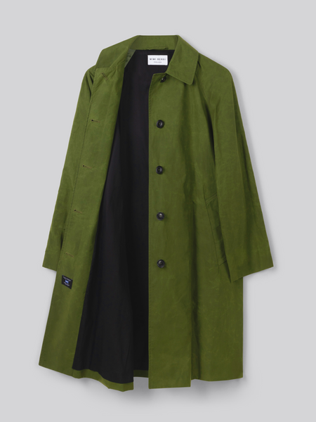 Cotton Overcoat - Khaki Green