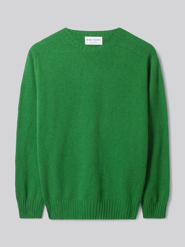 Crew Neck Knit - Emerald