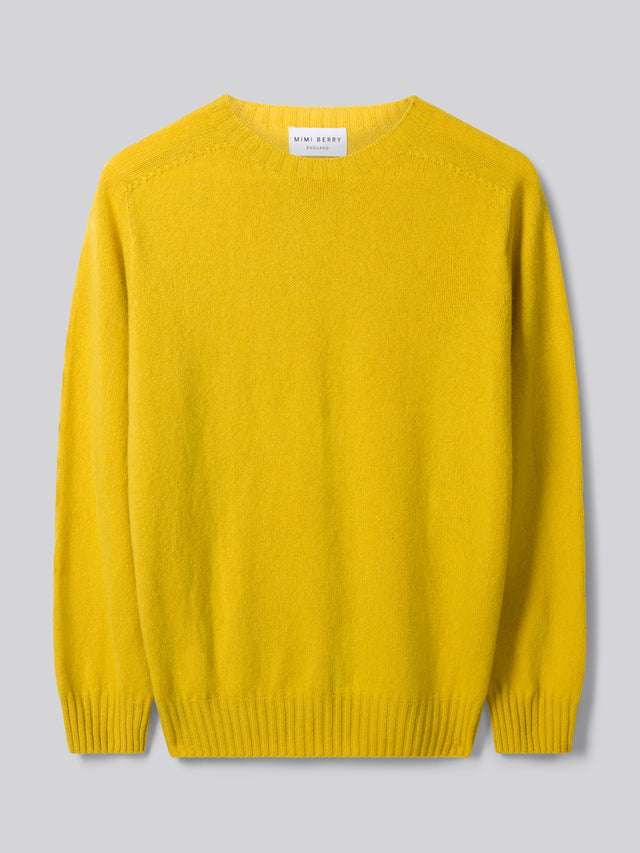 Crew Neck Knit - Canary